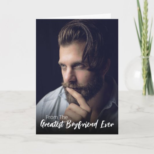 Funny - Ich schließe dich ab - Foto Valentinstag Karte (Vorderseite)