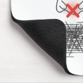 Funny Ich sehe Dead Code Programmer Mouse Pad Mousepad (Ecke)