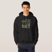 Funny ich spiele mit Dirt Traktor, Bauernmännchen, Hoodie (Vorne ganz)