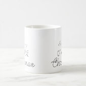 Funny, ich träume von einem Weihnachtsfest Kaffeetasse (Mittel)