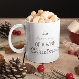 Funny, ich träume von einem Weihnachtsfest Kaffeetasse