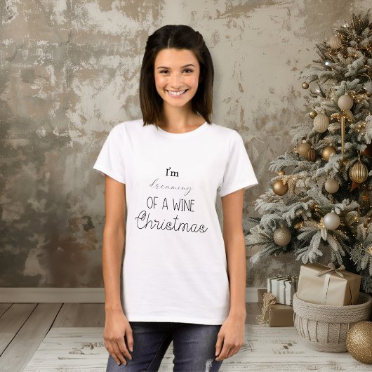Funny, ich träume von einem Weihnachtsfest T-Shirt