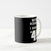 Funny ich überlebte Trump 45 Nothing Scares Me Kam Kaffeetasse (VorderseiteRechts)