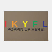 Funny ich weiß Sie F***** Lying Fußmatte (Vorderseite)