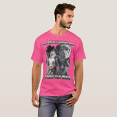 Funny ich werde dich schützen Kitten Alpha Wolf T-Shirt (Vorne ganz)