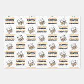 Funny ich Whiskey verschwinden lassen Geschenkpapier Set (Vorderseite 3)