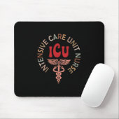 Funny Icu Nurse Intensive Care Unit Nurse Emergenc Mousepad (Mit Mouse)