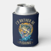 Funny I'd rather be fishing Dosenkühler (Kanne Vorderseite)