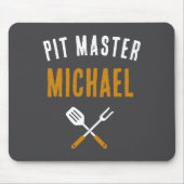 Funny Id Smoke That Name Bbq Grilling Dad Mousepad (Vorne)