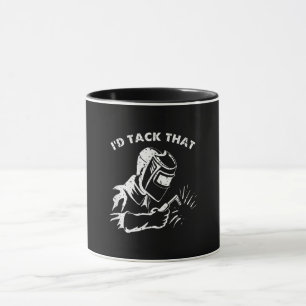 Funny Id Tack, der Welder Geschenke für Männer Tasse