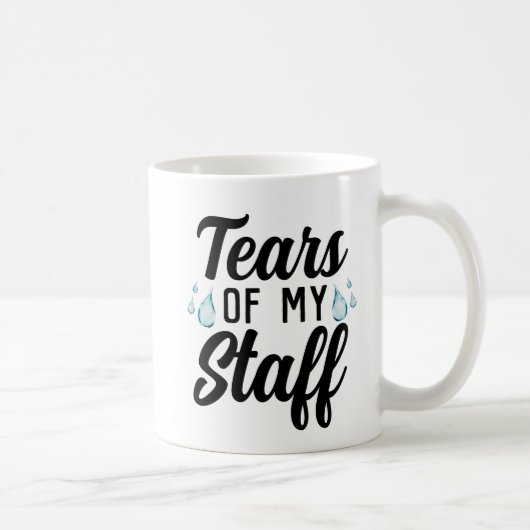 Funny Idea for Worlds Best Boss, Tränen meines Per Kaffeetasse (Rechts)
