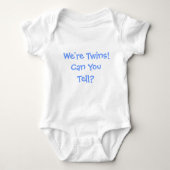 Funny Ideness Twins Baby Bodysuit Baby Strampler (Vorderseite)