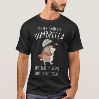 Funny Igel Umbrella T-Shirt