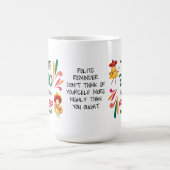 Funny IHR EGO IST NACHO AMIGO Custom Text Kaffeetasse (Mittel)