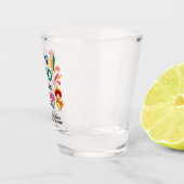 Funny IHR EGO IST NACHO AMIGO Custom Text Schnapsglas (Rechts)