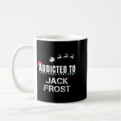 Funny I'm Addicted To Christmas Jack Frost Santa E Kaffeetasse (Links)