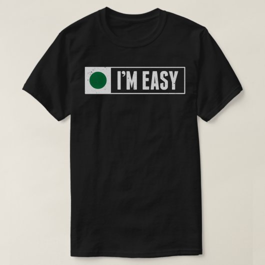 Funny Im Easy Snowboard Ski Mountain Sign Retro Vi T-Shirt (Design vorne)