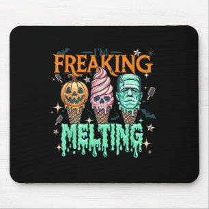 Funny Im Freakin Melting Frankenstein Monster Hall Mousepad