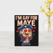 Funny I'm Gay For Maye Karte (Gelbe Blume)