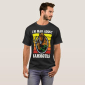Funny I'm Mad Woolly Mammoths Sunset T-Shirt (Vorne ganz)