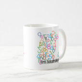 Funny Im Mathslexic Design Kaffeetasse (VorderseiteRechts)