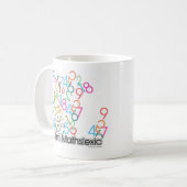Funny Im Mathslexic Design Kaffeetasse (Vorderseite Links)
