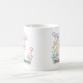 Funny Im Mathslexic Design Kaffeetasse (Mittel)