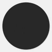 Funny I'm Mean Because I Grew Up In New England  Runder Aufkleber (Vorderseite)