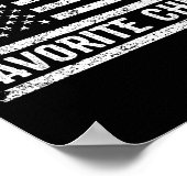 Funny I'm My Mother In Laws Favorite Child For Son Poster (Ecke)