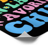 Funny I'm My Mother In Law's Favorite Child Poster (Ecke)