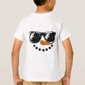 Funny "I'm Not Clumsy" Banana Peel Cartoon T-Shirt (Rückseite)