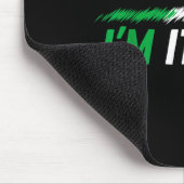 Funny I'm Not Yelling I'm Italian  Mousepad (Ecke)