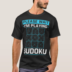 Funny Im Spiel Sudoku Sudoku Spieler Puzzle Spiel T-Shirt