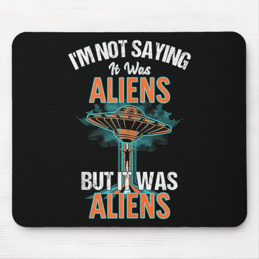 Funny Im Sprichwort war es nicht Design der Außeri Mousepad (Vorne)
