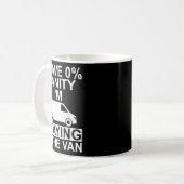Funny I'm Staying In Tha Van Phasmophobia Drivers Kaffeetasse (Vorderseite Links)