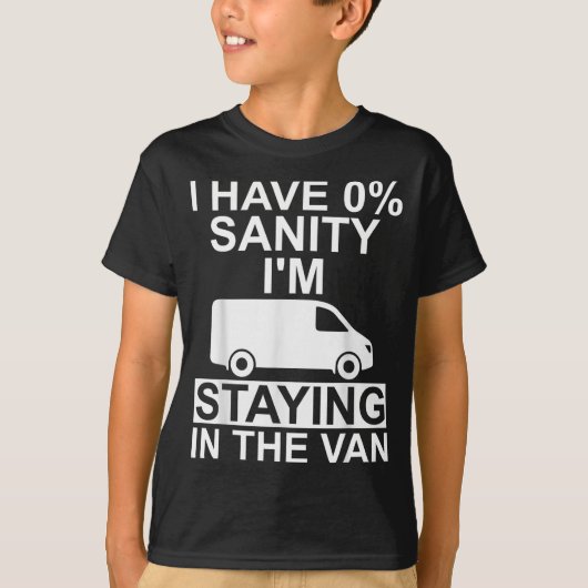 Funny I'm Staying In Tha Van Phasmophobia Drivers T-Shirt (Vorderseite)