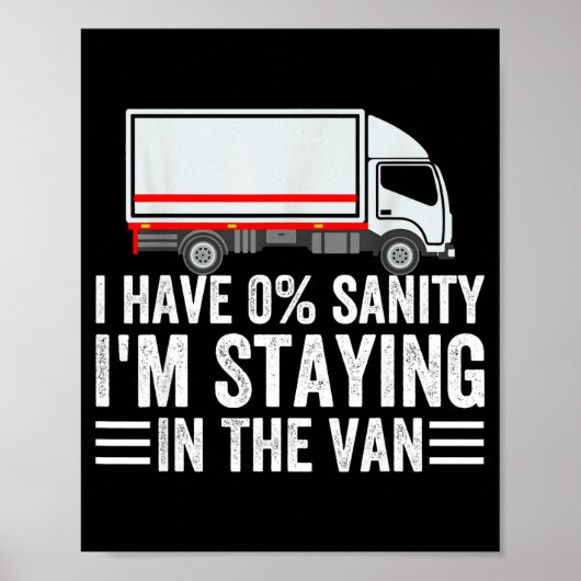 Funny I'm Staying In Tha Van Phasmophobia Gamer Me Poster (Vorne)
