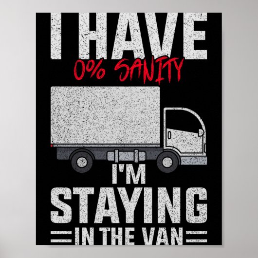Funny I'm Staying In Tha Van Phasmophobia Man Wome Poster (Vorne)