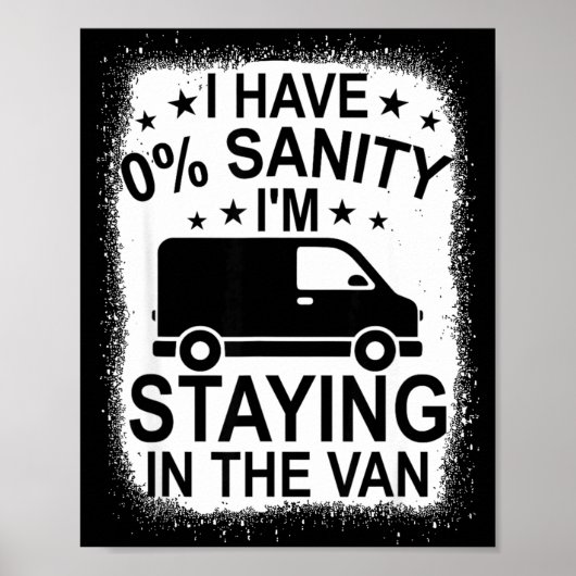 Funny I'm Staying In Tha Van Phasmophobia Women Ma Poster (Vorne)