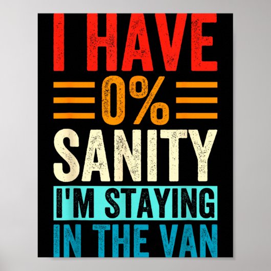 Funny I'm Staying In Tha Van Phasmophobia Women Ma Poster (Vorne)
