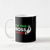 Funny I'm The Boss Italian Nonna Nonno Cache Humor Kaffeetasse (Links)