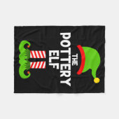 Funny I'm The Ttery Elf Christmas Xmas Fleecedecke (Vorderseite (Horizontal))
