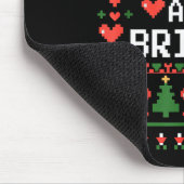 Funny I'm Trying To Feel Merry Xmas Bright Matchin Mousepad (Ecke)