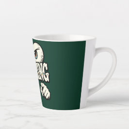 Funny "I'M WATCHING YOU" Retro Eyes Coffee Mug - O Milchtasse