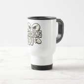 Funny "I'M WATCHING YOU" Retro Eyes Coffee Mug - O Reisebecher (VorderseiteRechts)