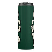 Funny "I'M WATCHING YOU" Retro Eyes Coffee Mug - O Thermosbecher (Rückseite)