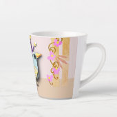 Funny Imaginary Bird Milchtasse (Rechts)