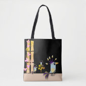 Funny Imagination Birds Tasche (Vorderseite)