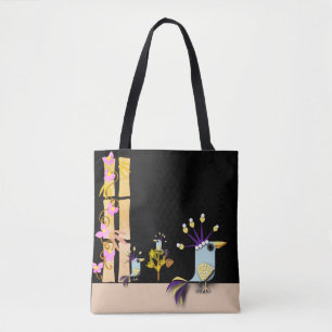 Funny Imagination Birds Tasche