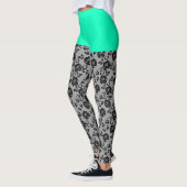 Funny Imitats Black Lace Fishnet Leggings Imitate (Links)